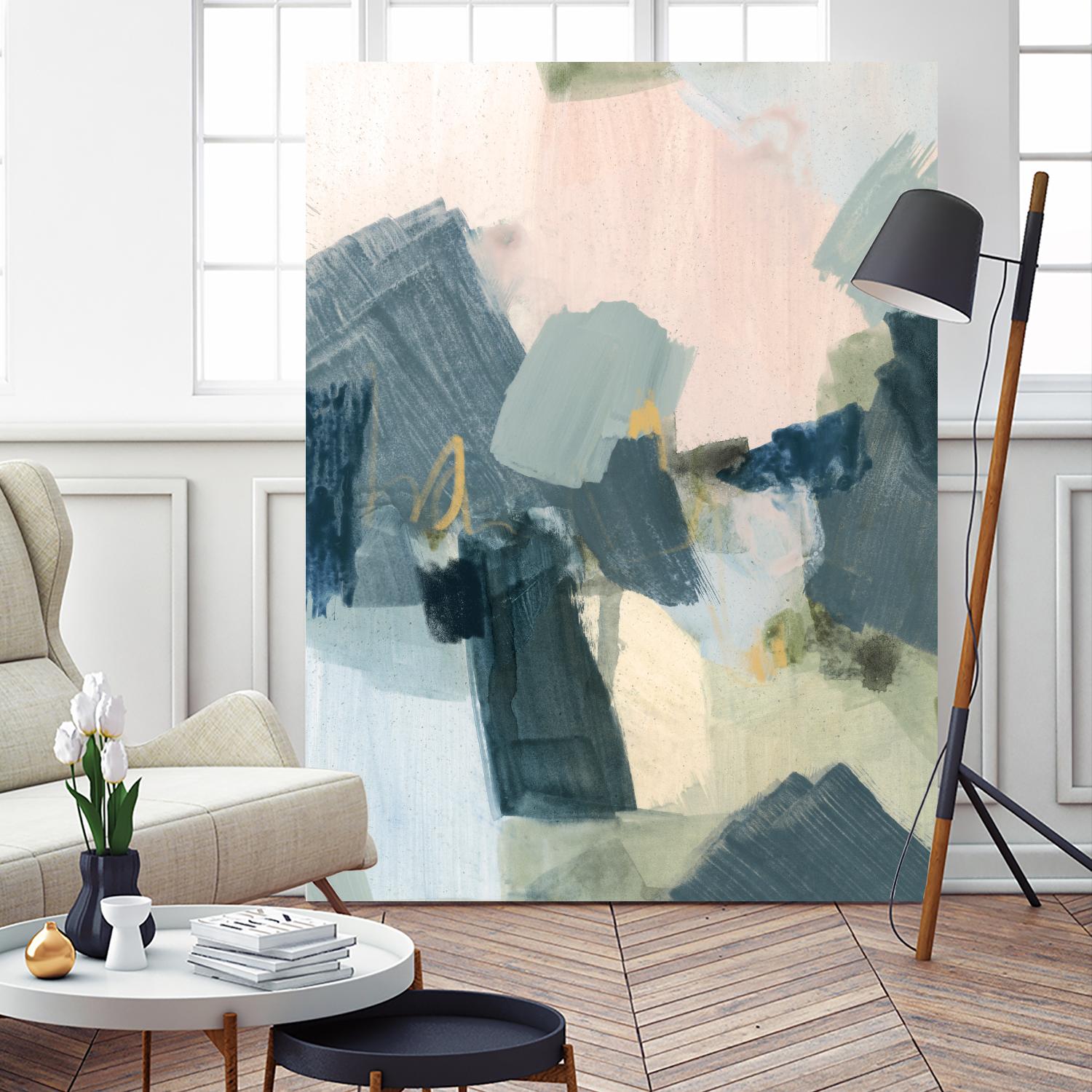 Lago I by Victoria Barnes on GIANT ART - orange abstract abstract