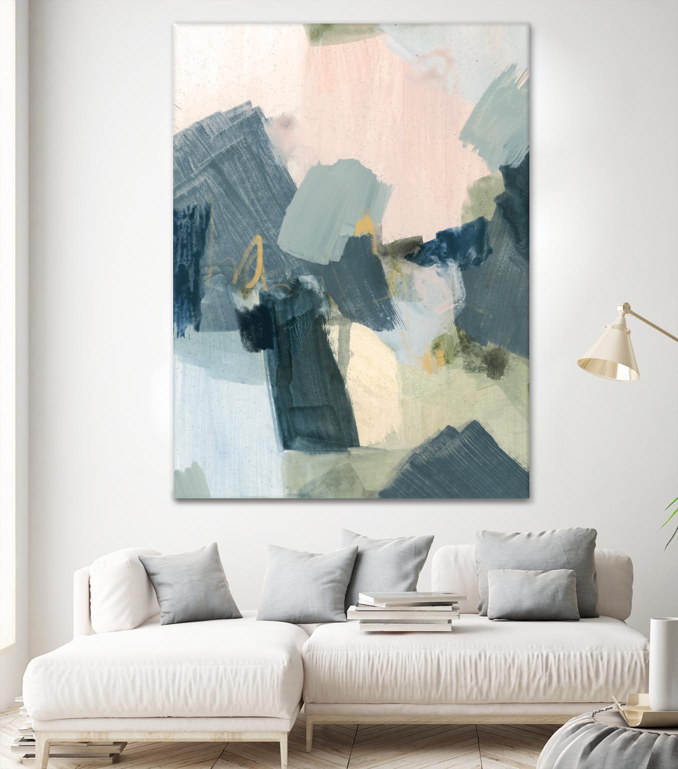 Lago I by Victoria Barnes on GIANT ART - orange abstract abstract