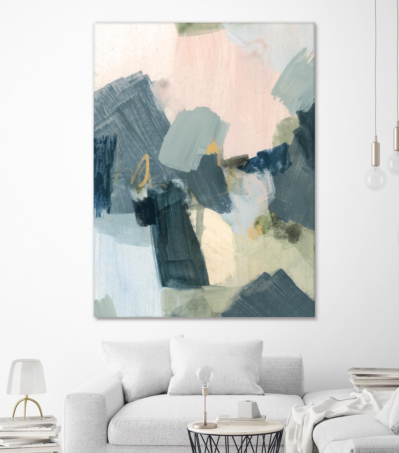 Lago I by Victoria Barnes on GIANT ART - orange abstract abstract