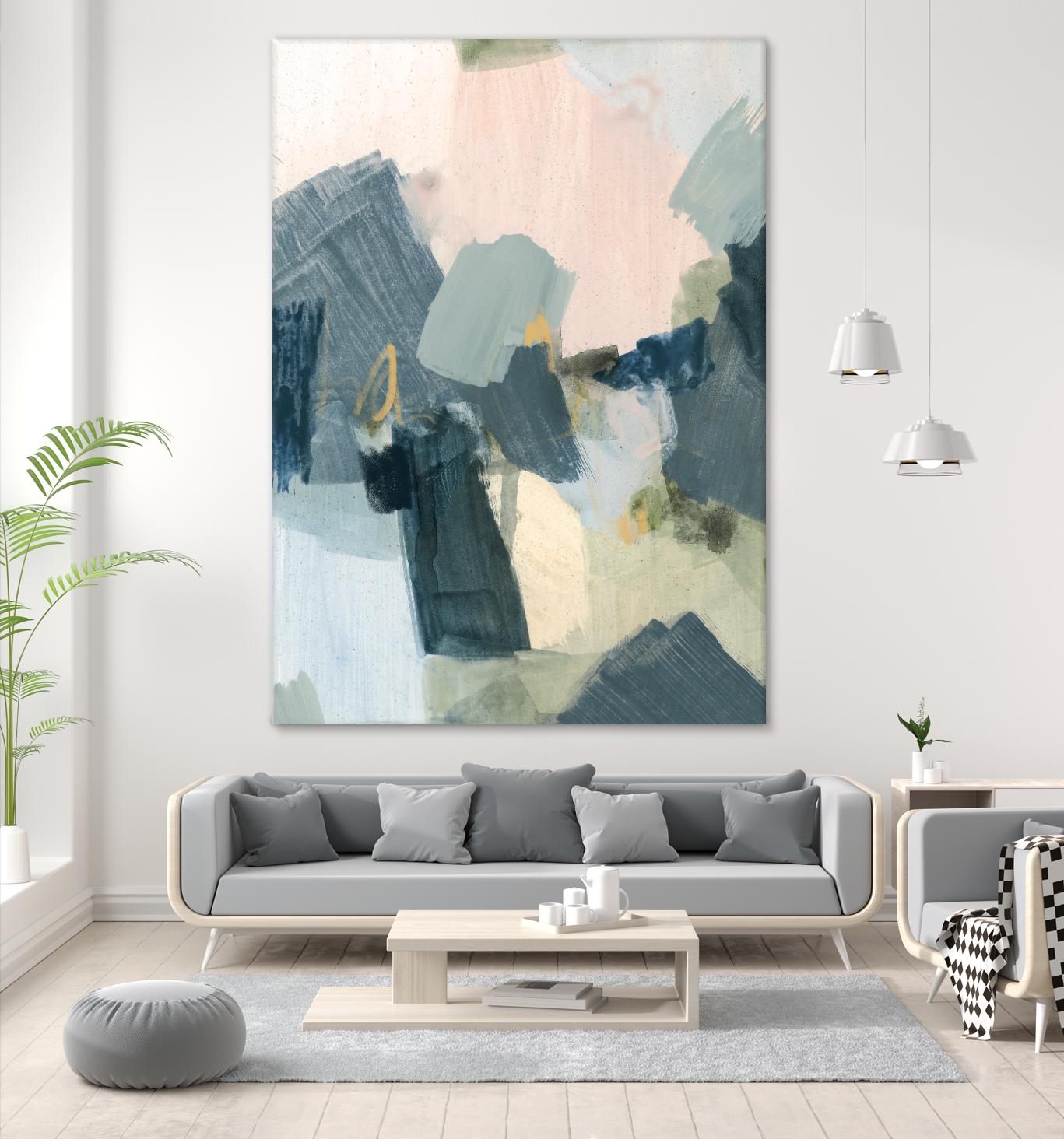 Lago I by Victoria Barnes on GIANT ART - orange abstract abstract