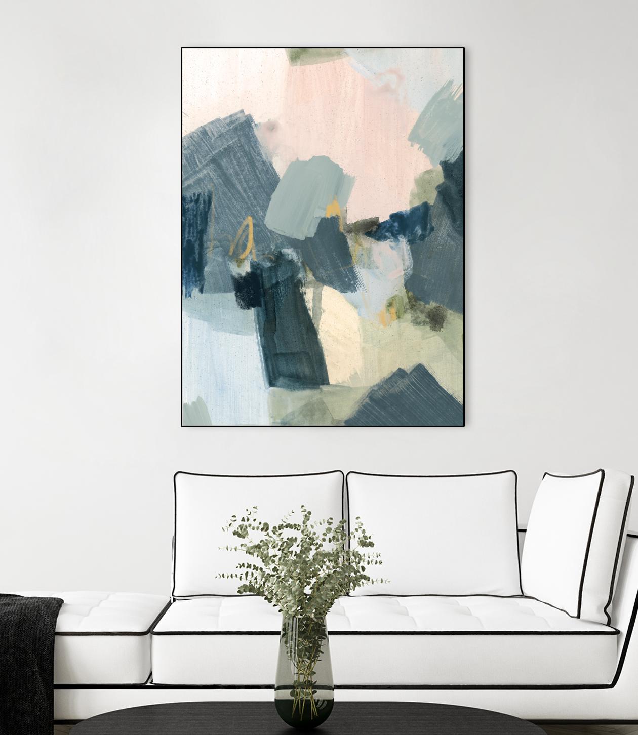 Lago I by Victoria Barnes on GIANT ART - orange abstract abstract