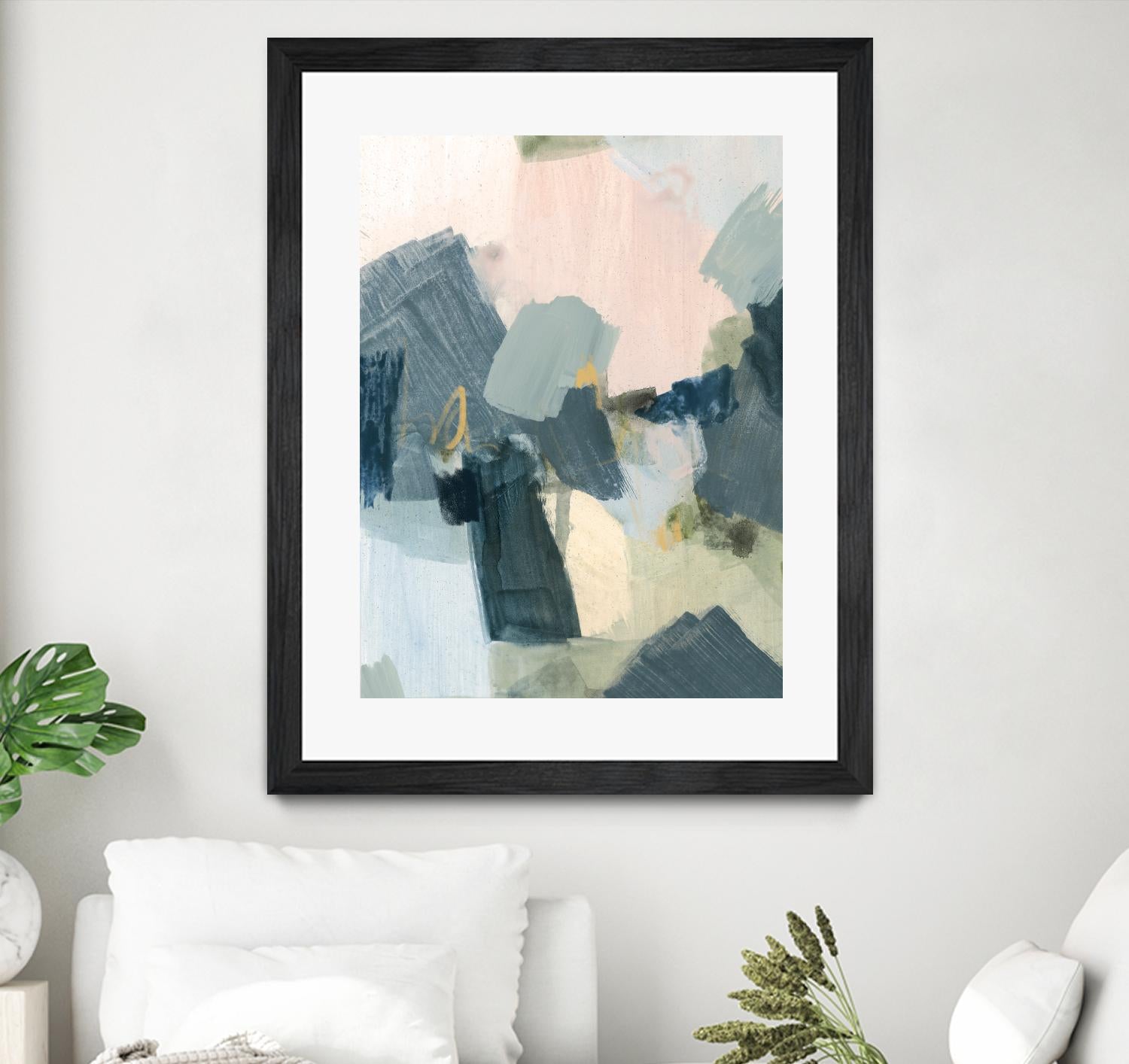 Lago I by Victoria Barnes on GIANT ART - orange abstract abstract