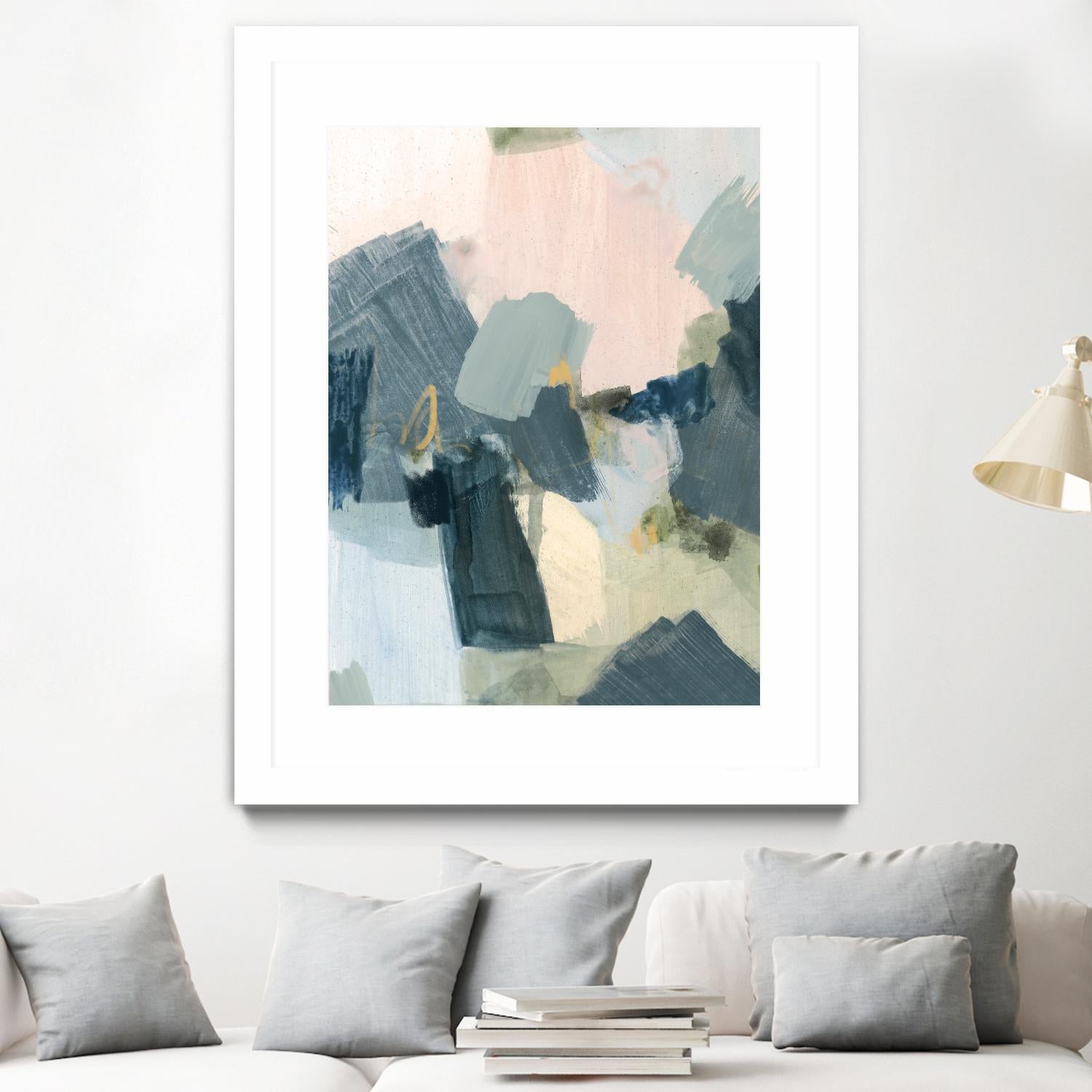 Lago I by Victoria Barnes on GIANT ART - orange abstract abstract