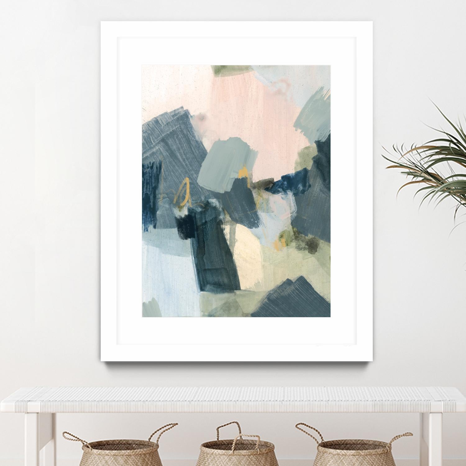 Lago I by Victoria Barnes on GIANT ART - orange abstract abstract