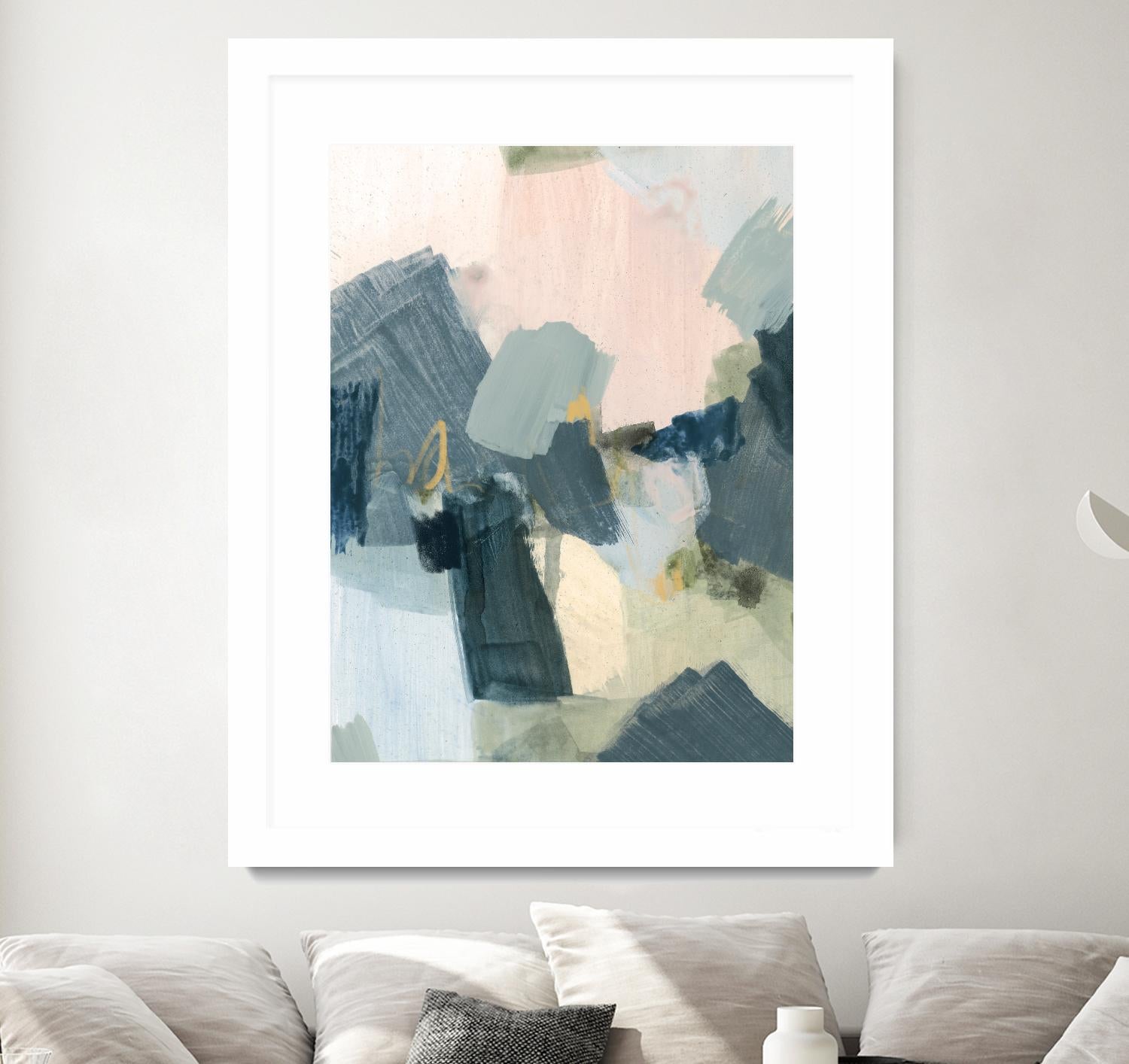 Lago I by Victoria Barnes on GIANT ART - orange abstract abstract