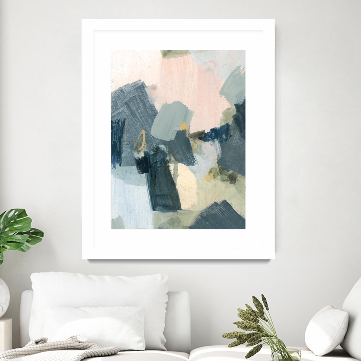 Lago I by Victoria Barnes on GIANT ART - orange abstract abstract