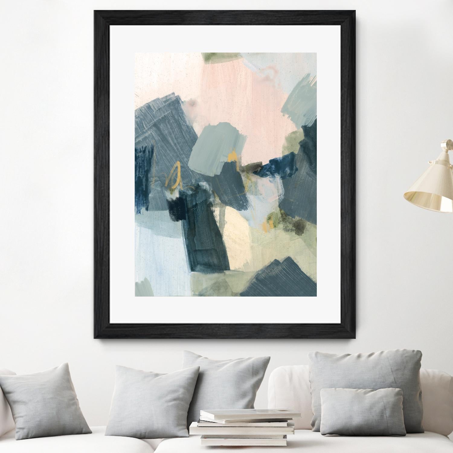 Lago I by Victoria Barnes on GIANT ART - orange abstract abstract