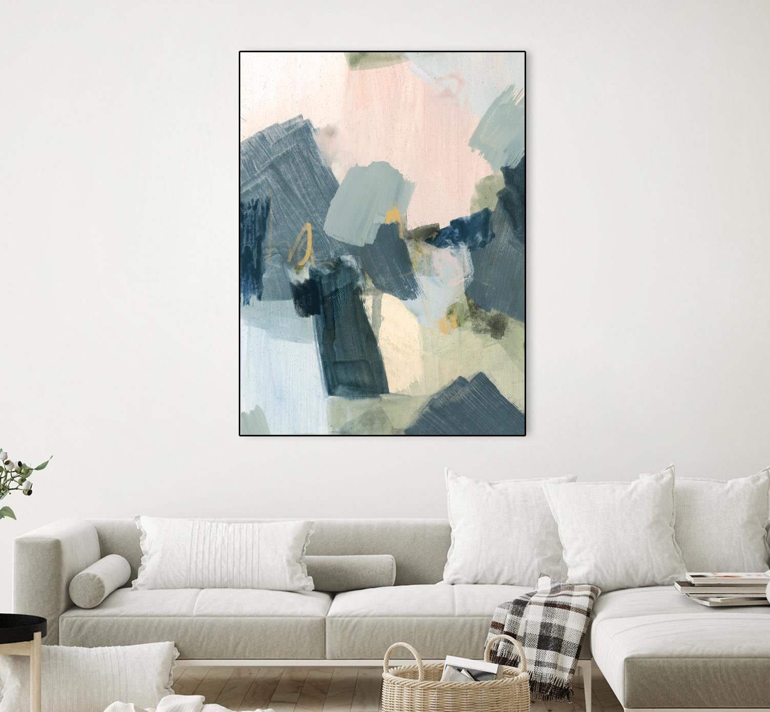 Lago I by Victoria Barnes on GIANT ART - orange abstract abstract