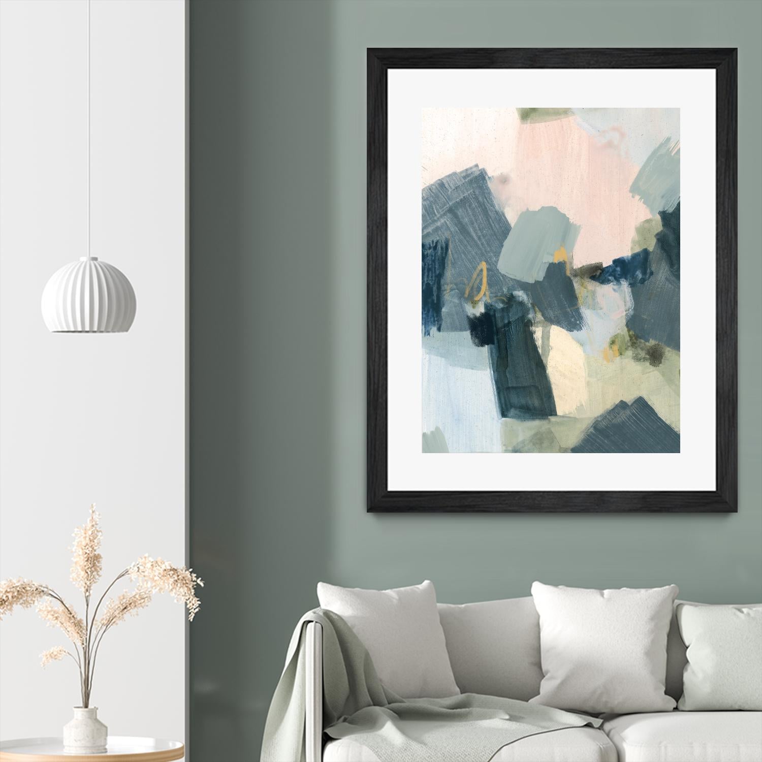 Lago I by Victoria Barnes on GIANT ART - orange abstract abstract