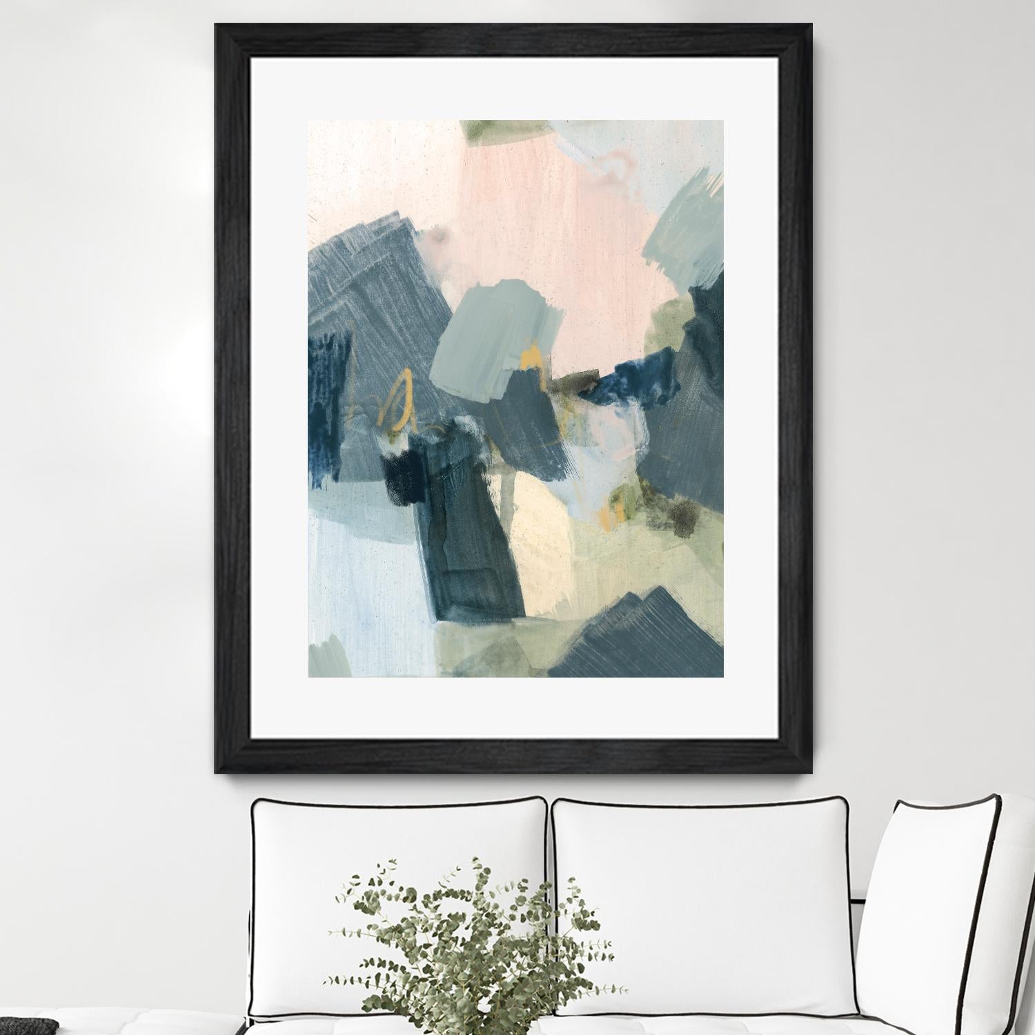 Lago I by Victoria Barnes on GIANT ART - orange abstract abstract