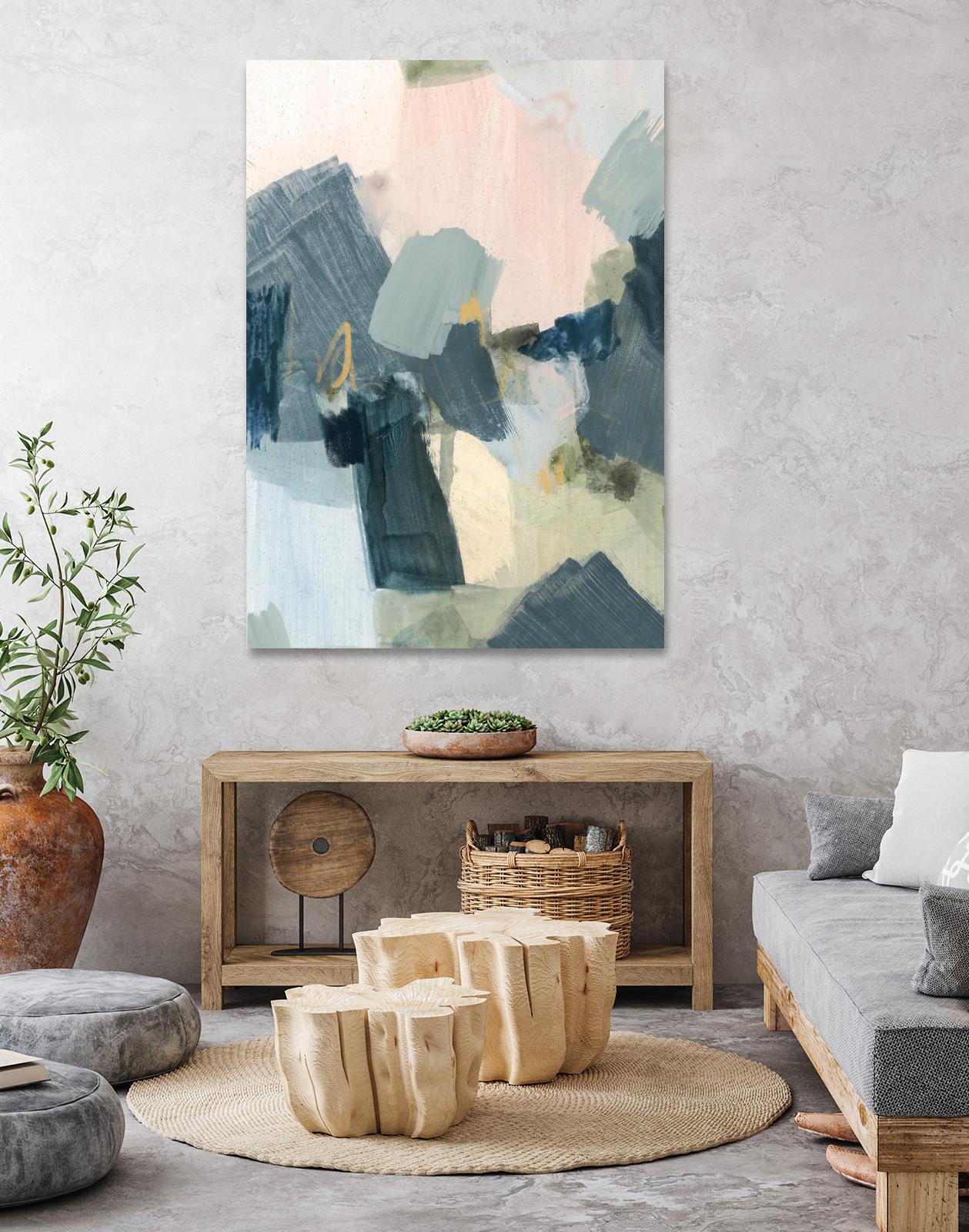 Lago I by Victoria Barnes on GIANT ART - orange abstract abstract