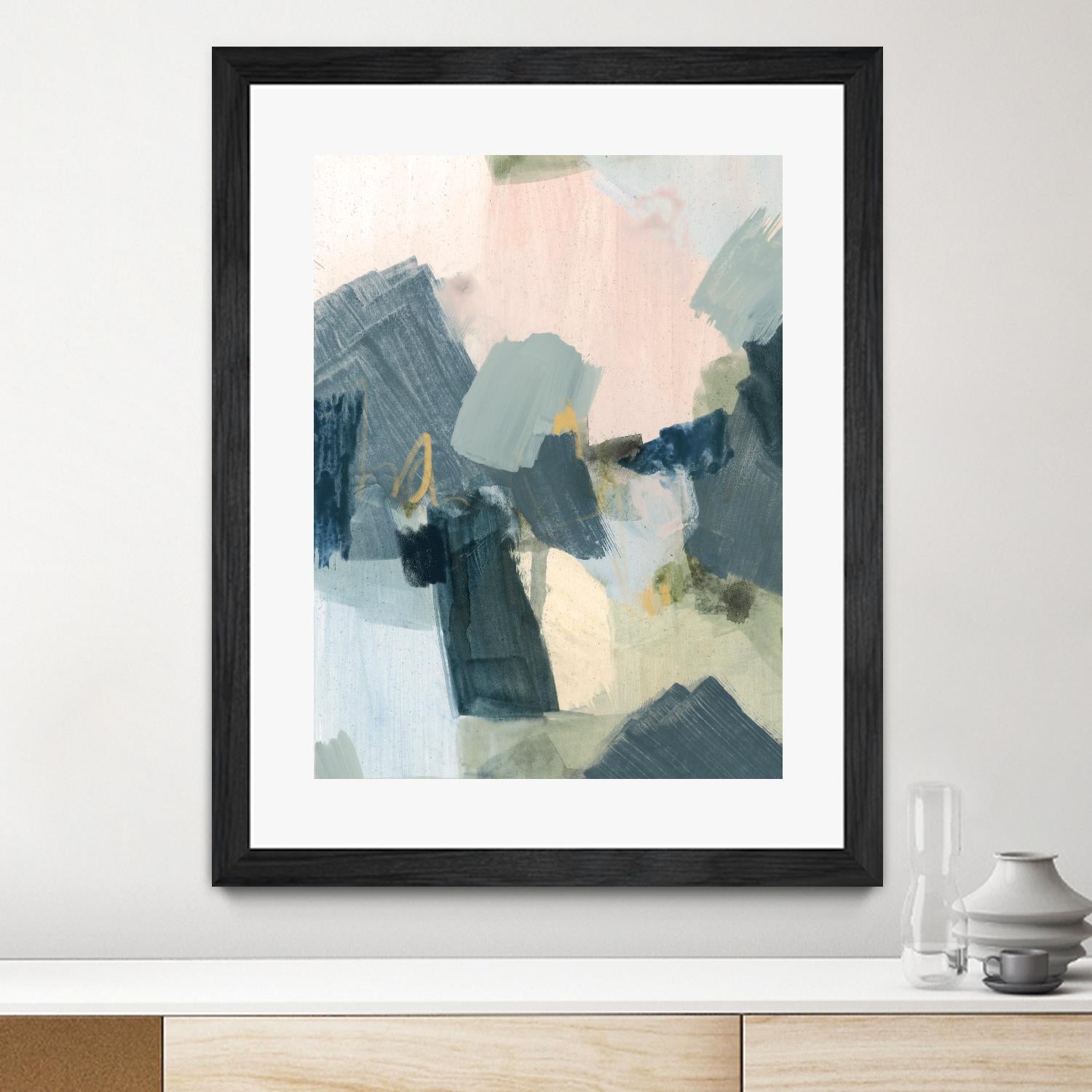 Lago I by Victoria Barnes on GIANT ART - orange abstract abstract