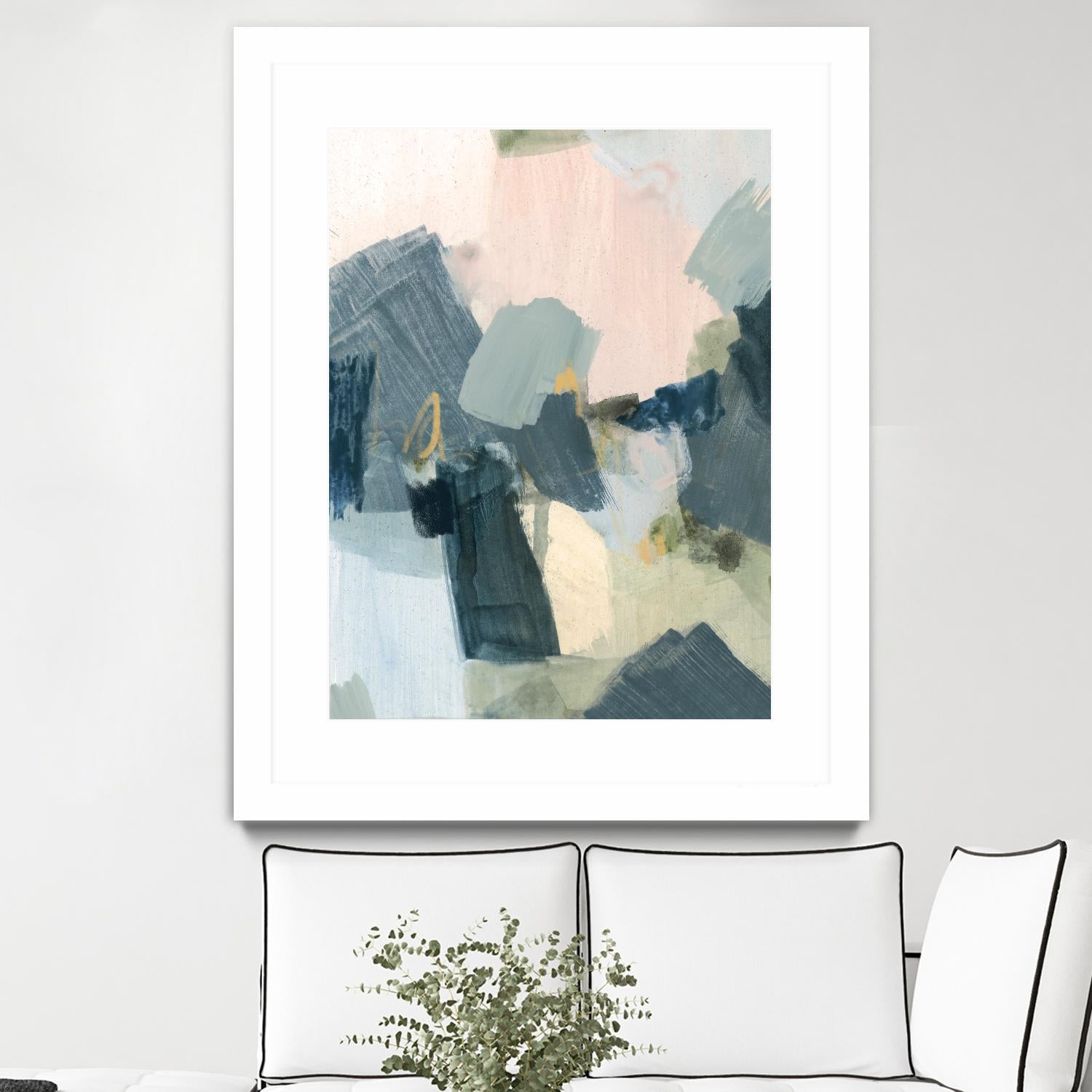 Lago I by Victoria Barnes on GIANT ART - orange abstract abstract