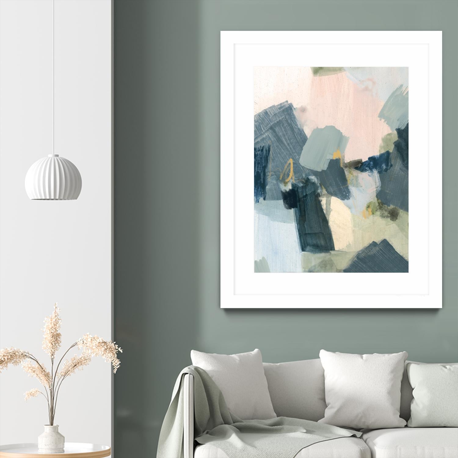 Lago I by Victoria Barnes on GIANT ART - orange abstract abstract