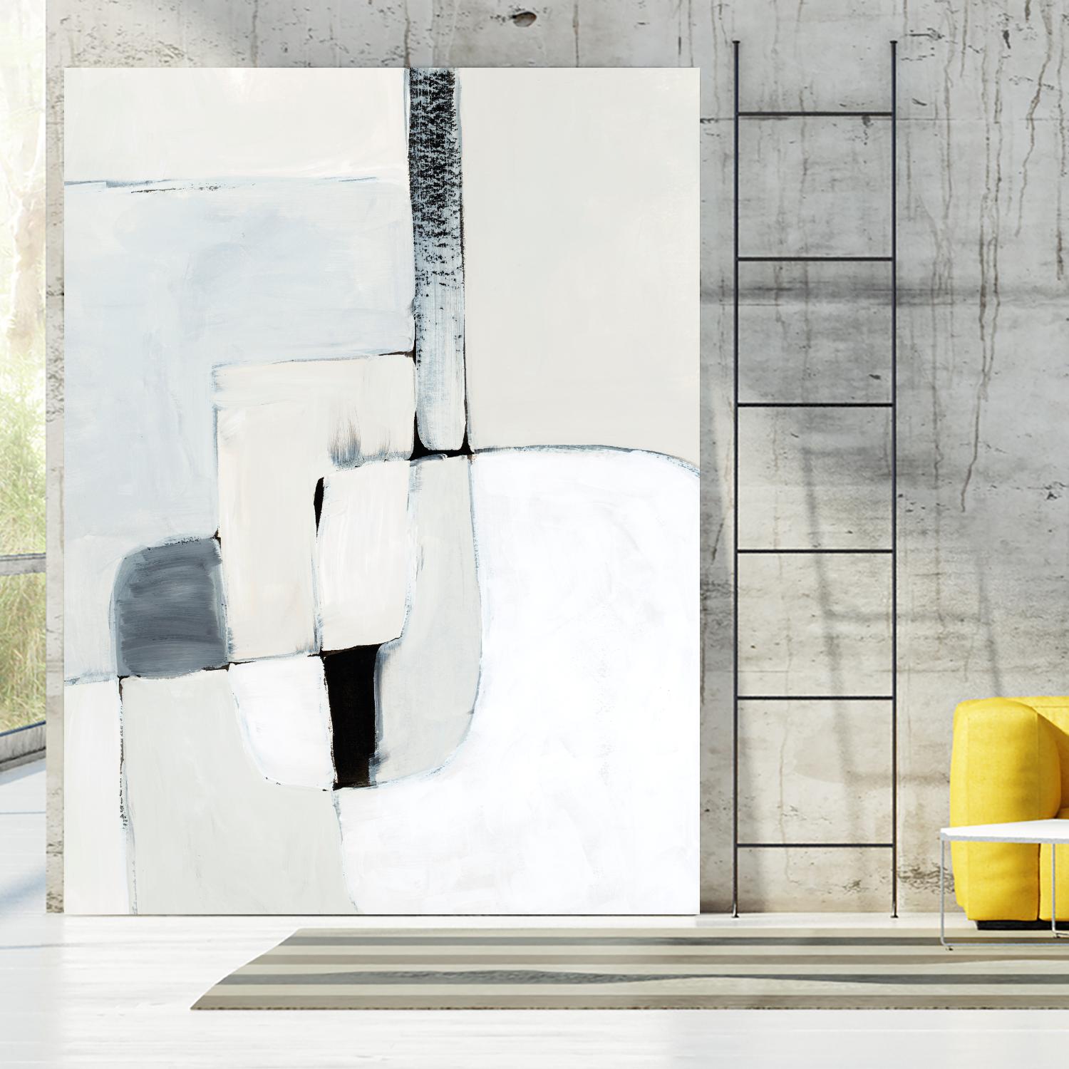 Soft Spoken I by Victoria Barnes on GIANT ART - beige abstract abstract