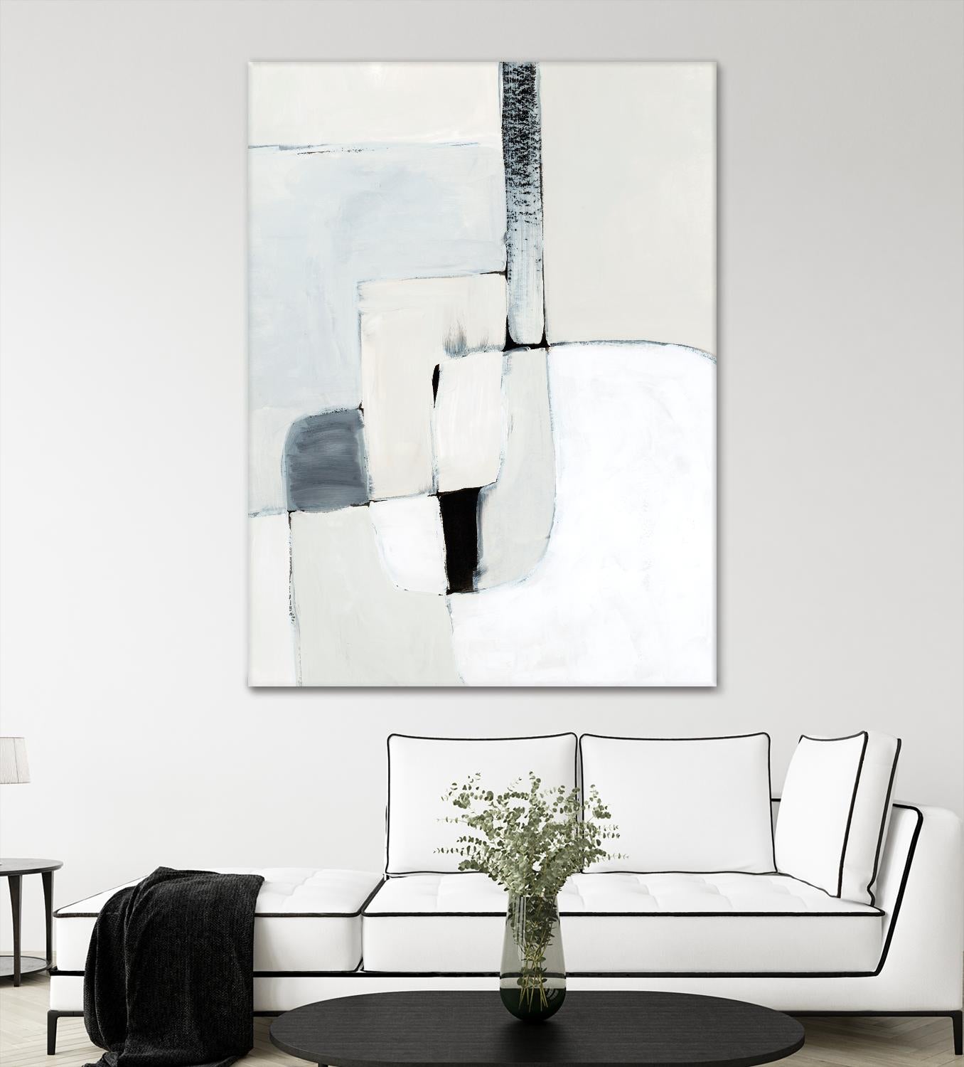 Soft Spoken I by Victoria Barnes on GIANT ART - beige abstract abstract