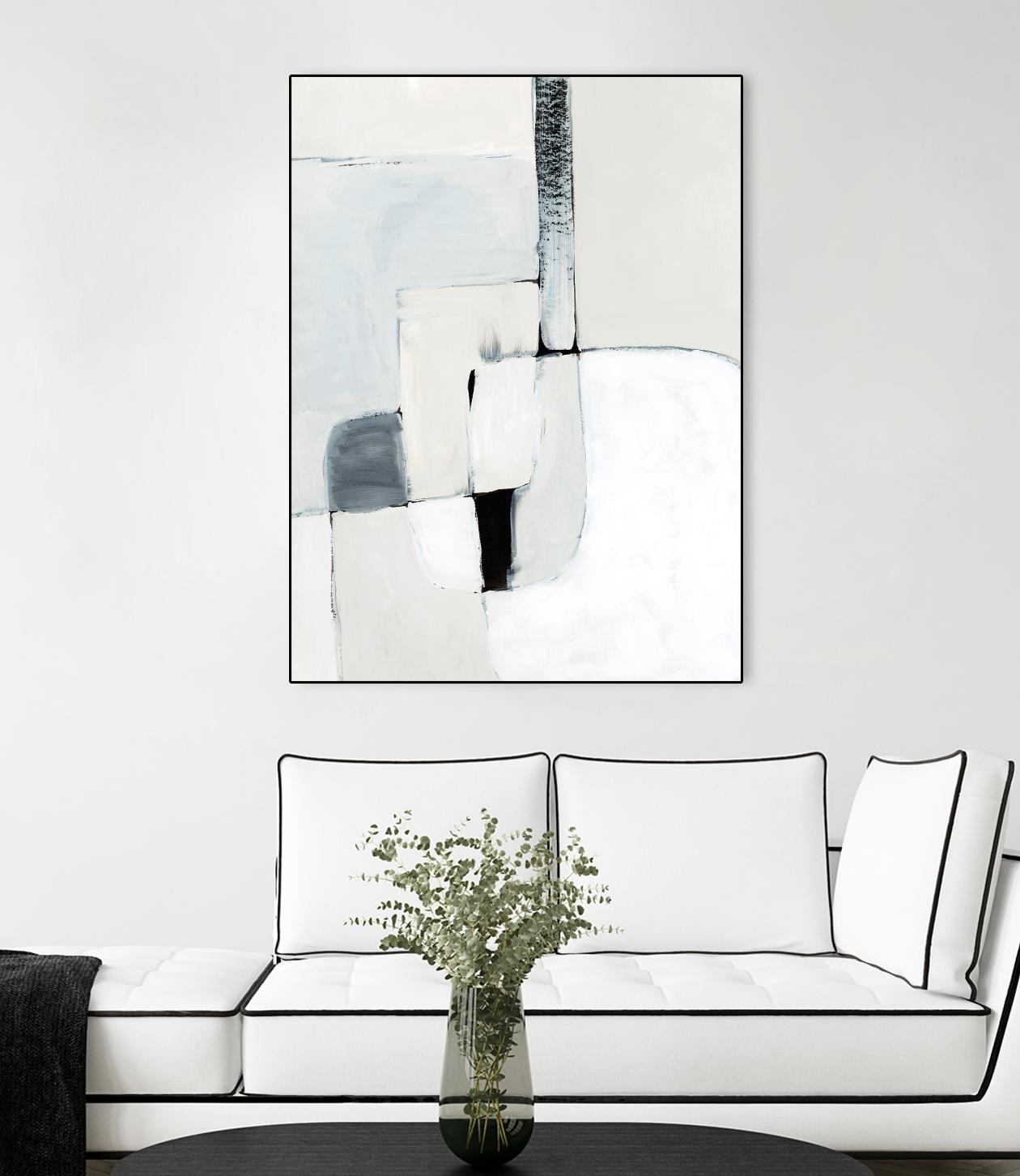 Soft Spoken I by Victoria Barnes on GIANT ART - beige abstract abstract