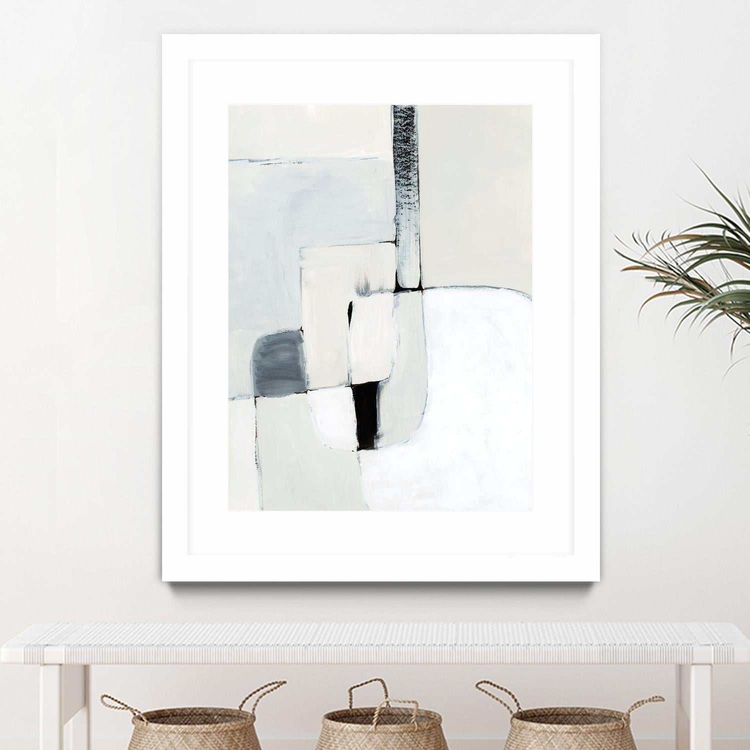 Soft Spoken I by Victoria Barnes on GIANT ART - beige abstract abstract