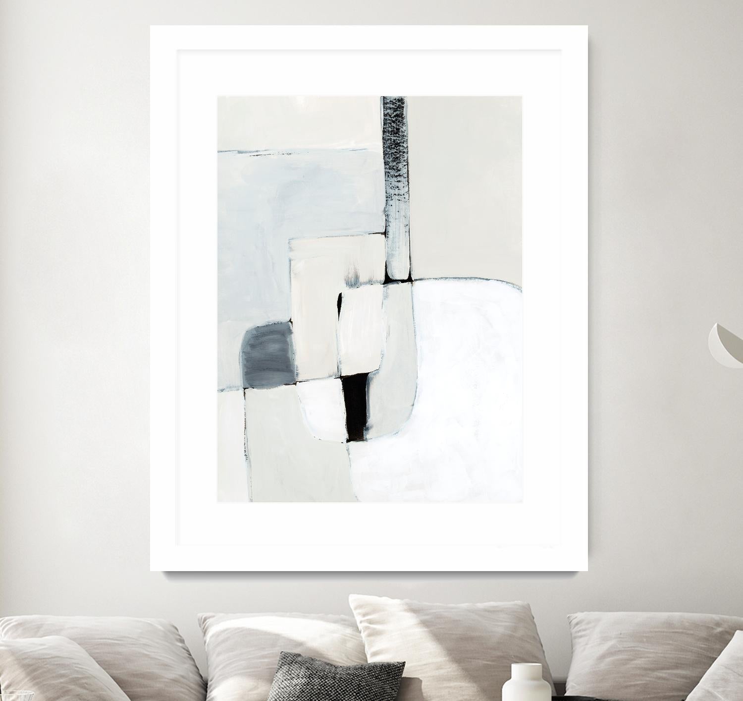 Soft Spoken I by Victoria Barnes on GIANT ART - beige abstract abstract