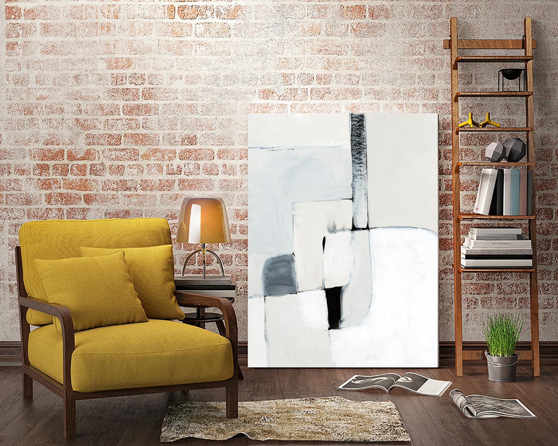 Soft Spoken I by Victoria Barnes on GIANT ART - beige abstract abstract