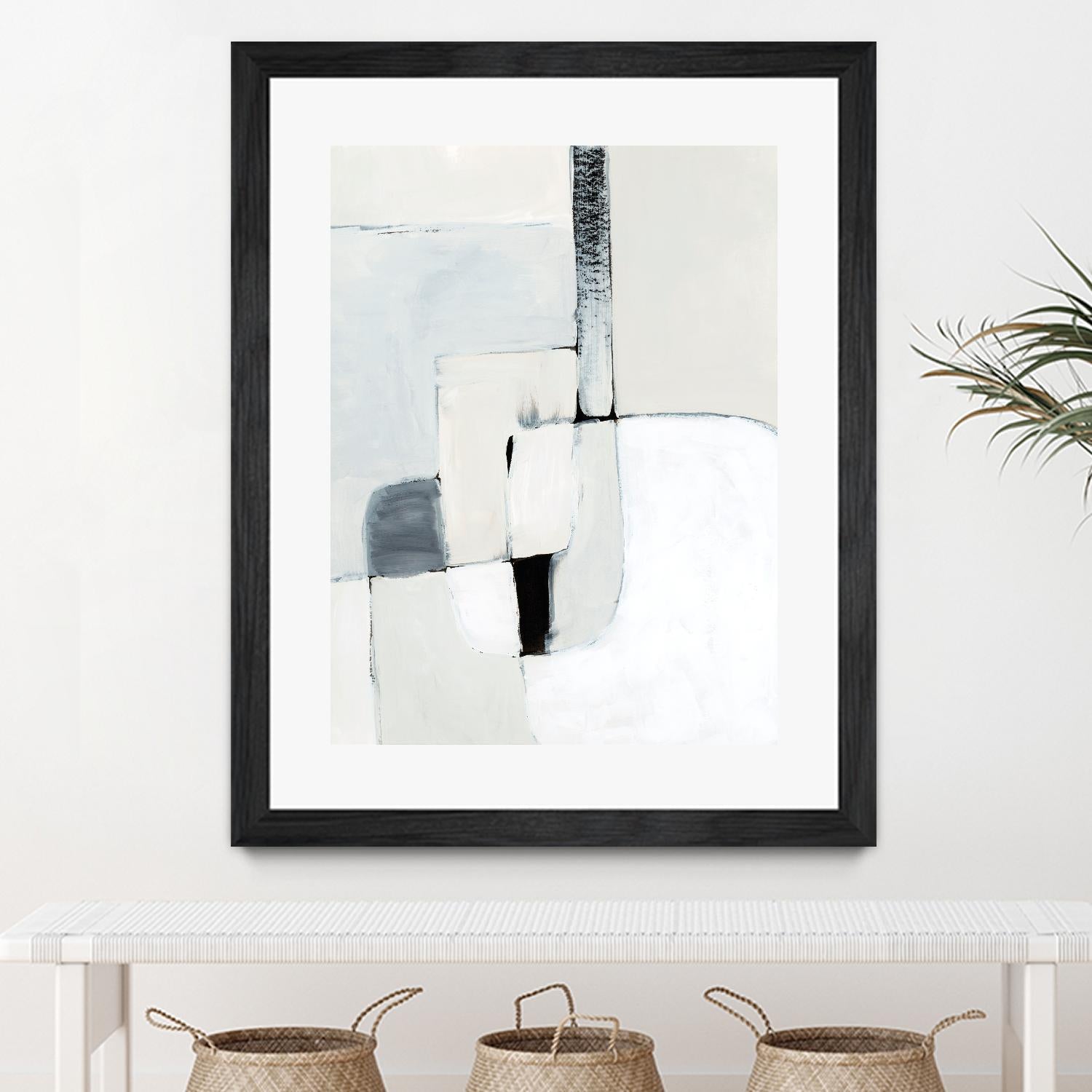 Soft Spoken I by Victoria Barnes on GIANT ART - beige abstract abstract