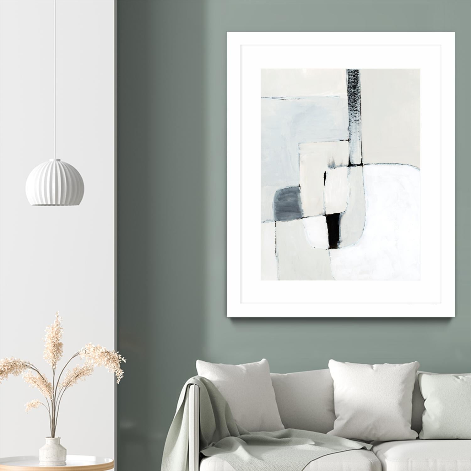 Soft Spoken I by Victoria Barnes on GIANT ART - beige abstract abstract