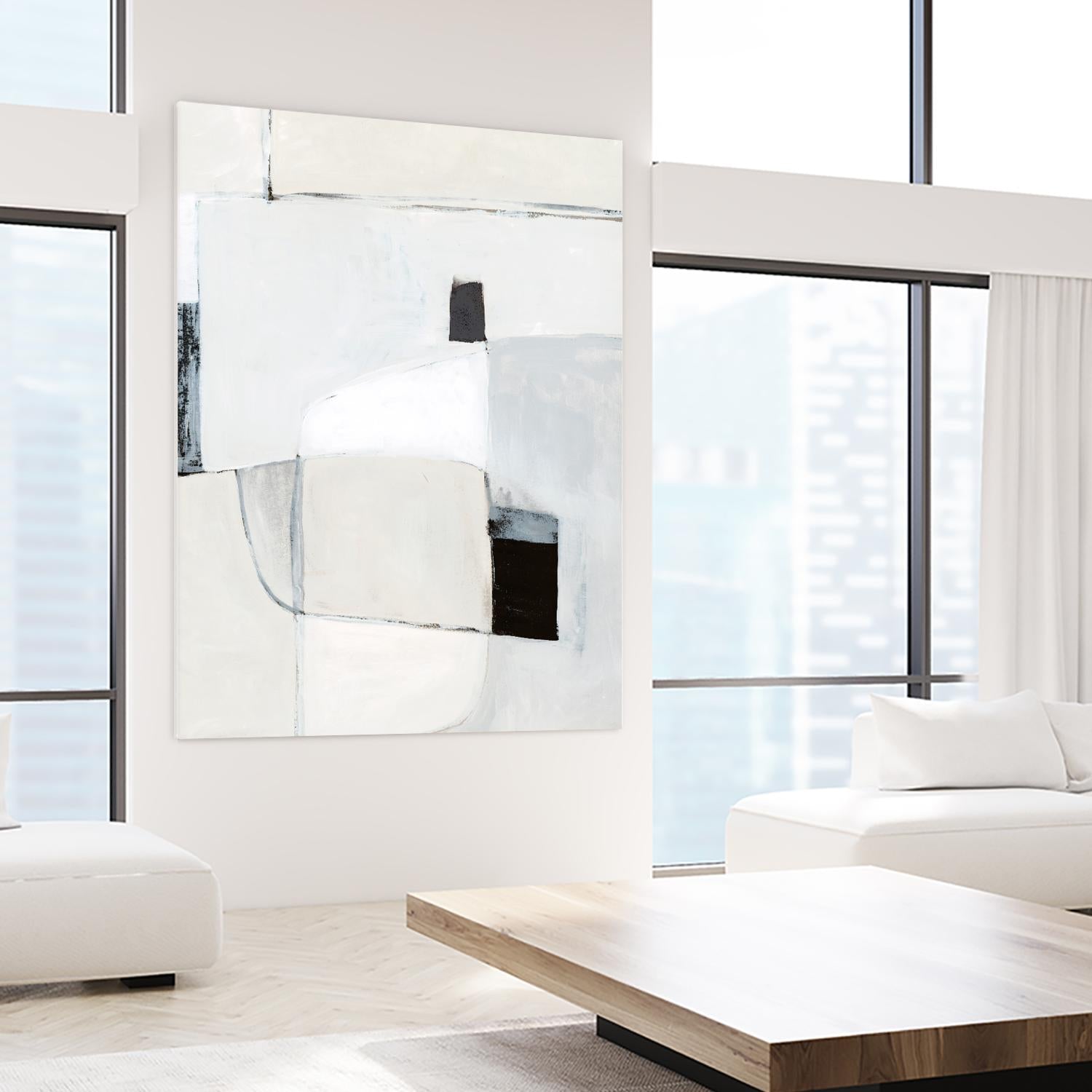 Soft Spoken II by Victoria Barnes on GIANT ART - white abstract abstract