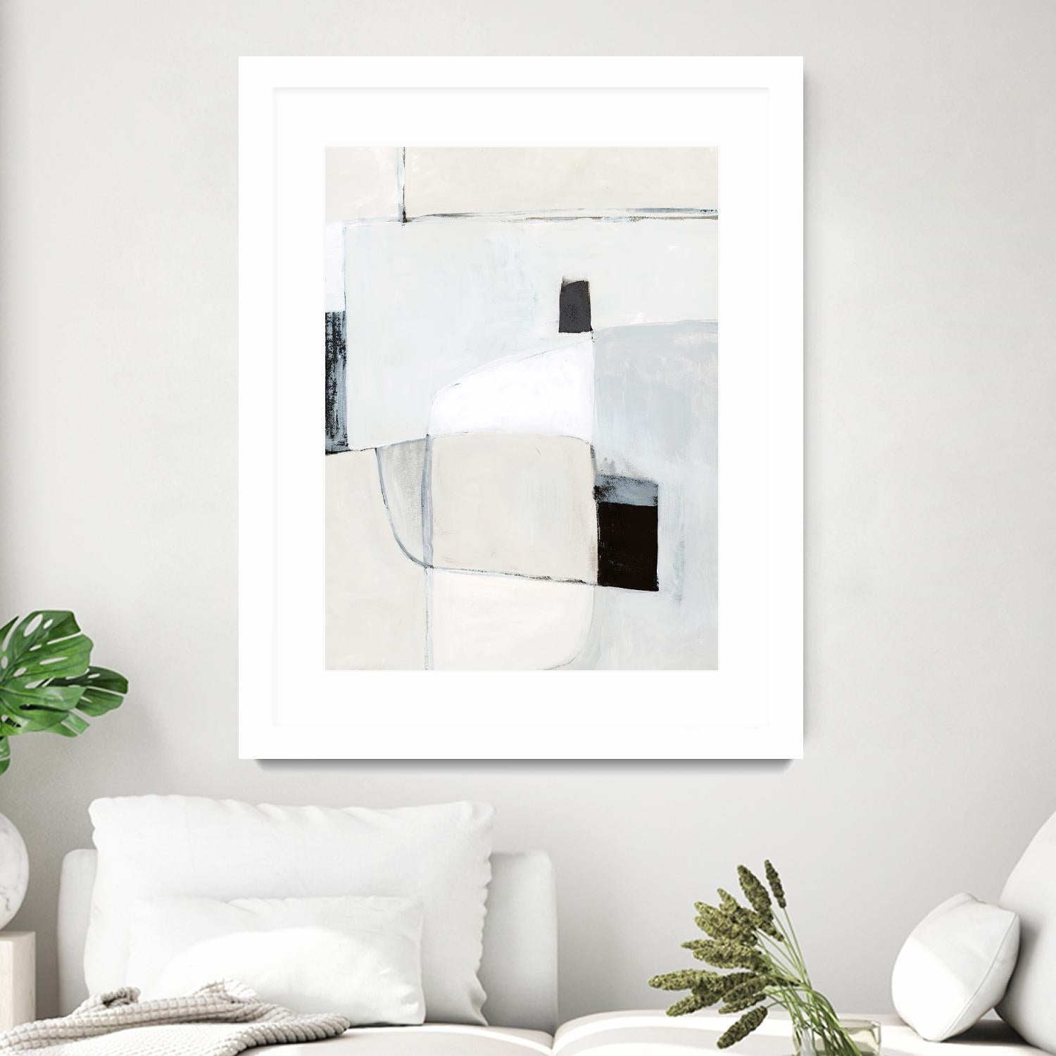 Soft Spoken II by Victoria Barnes on GIANT ART - white abstract abstract