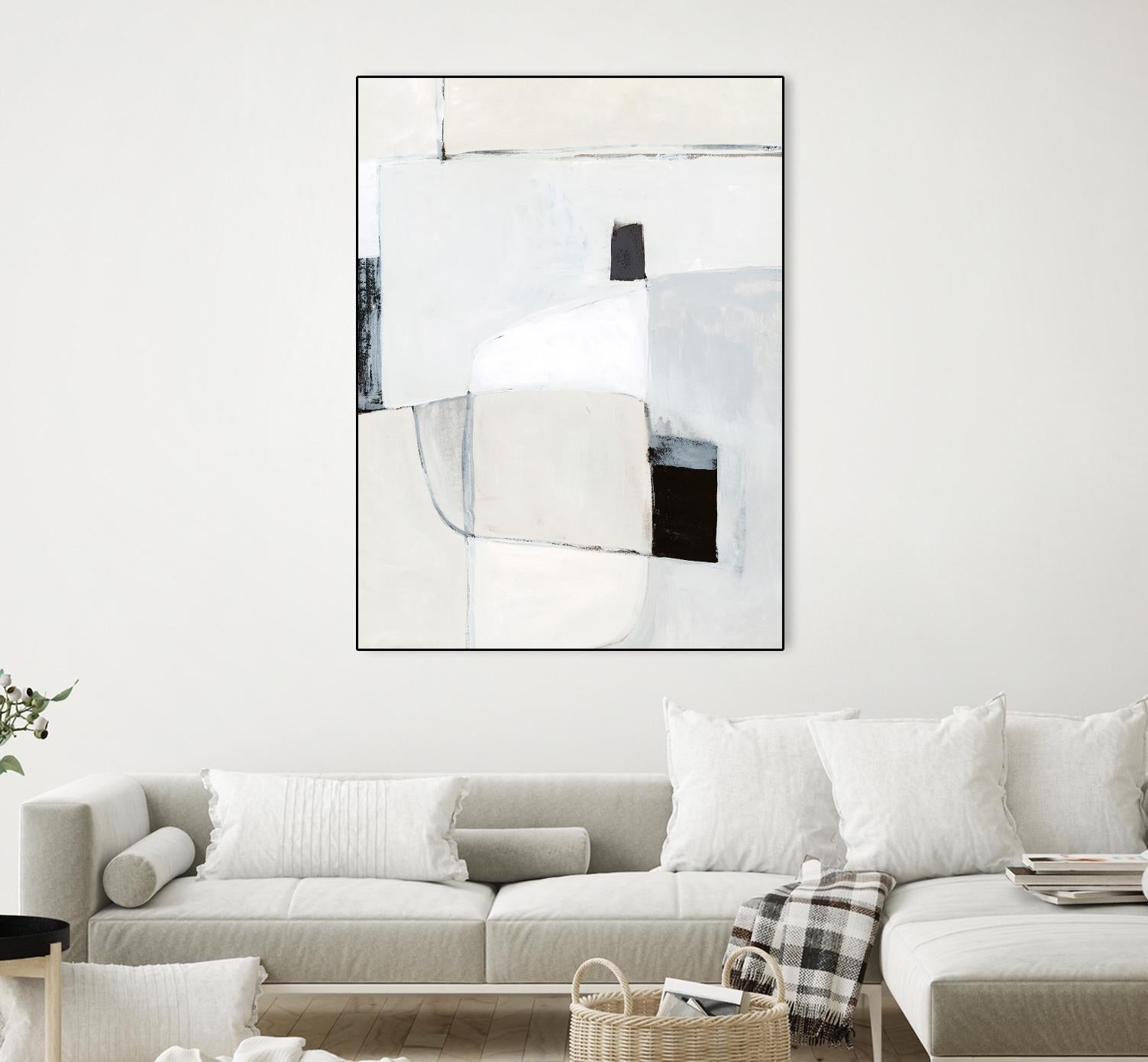 Soft Spoken II by Victoria Barnes on GIANT ART - white abstract abstract