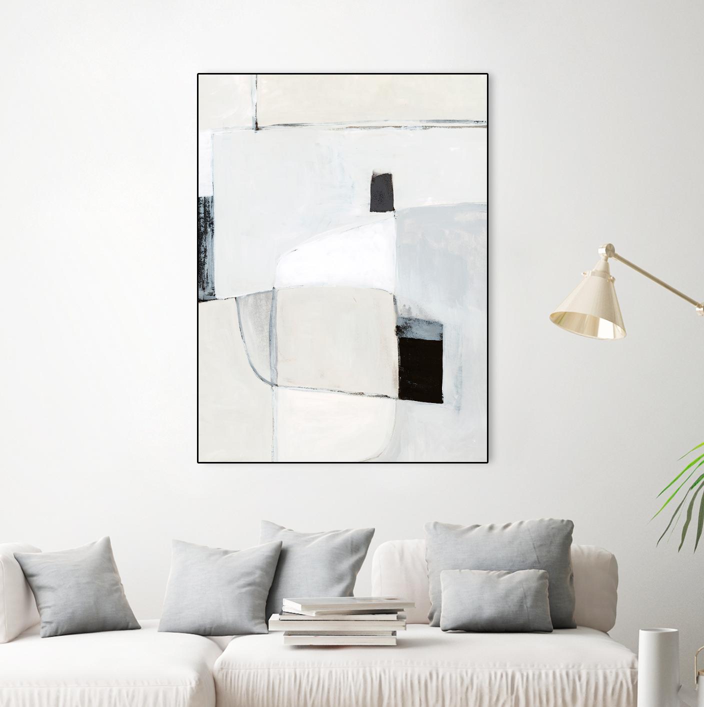 Soft Spoken II by Victoria Barnes on GIANT ART - white abstract abstract