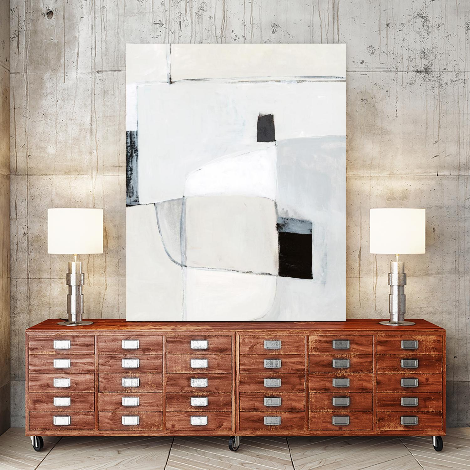 Soft Spoken II by Victoria Barnes on GIANT ART - white abstract abstract