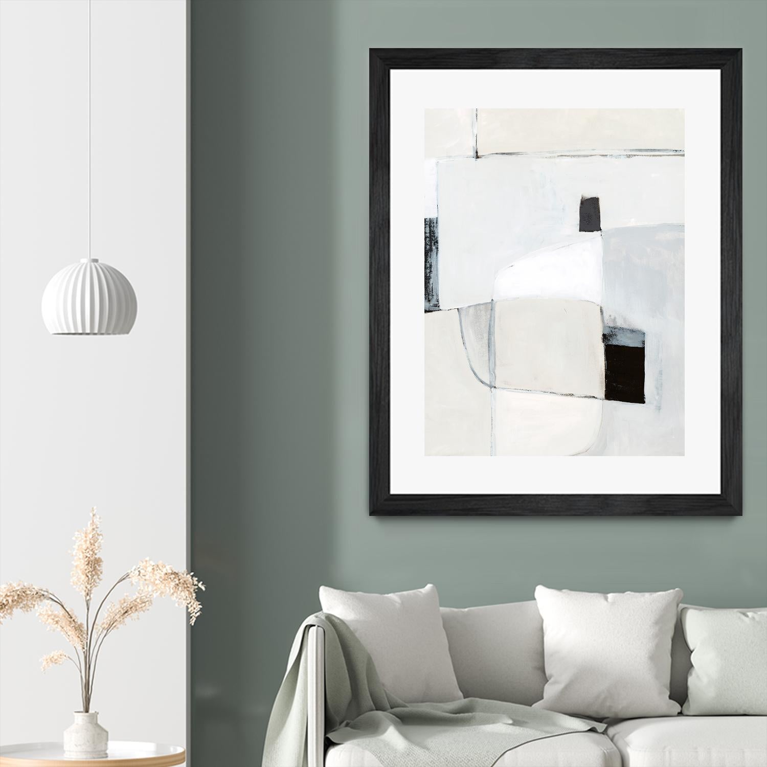 Soft Spoken II by Victoria Barnes on GIANT ART - white abstract abstract
