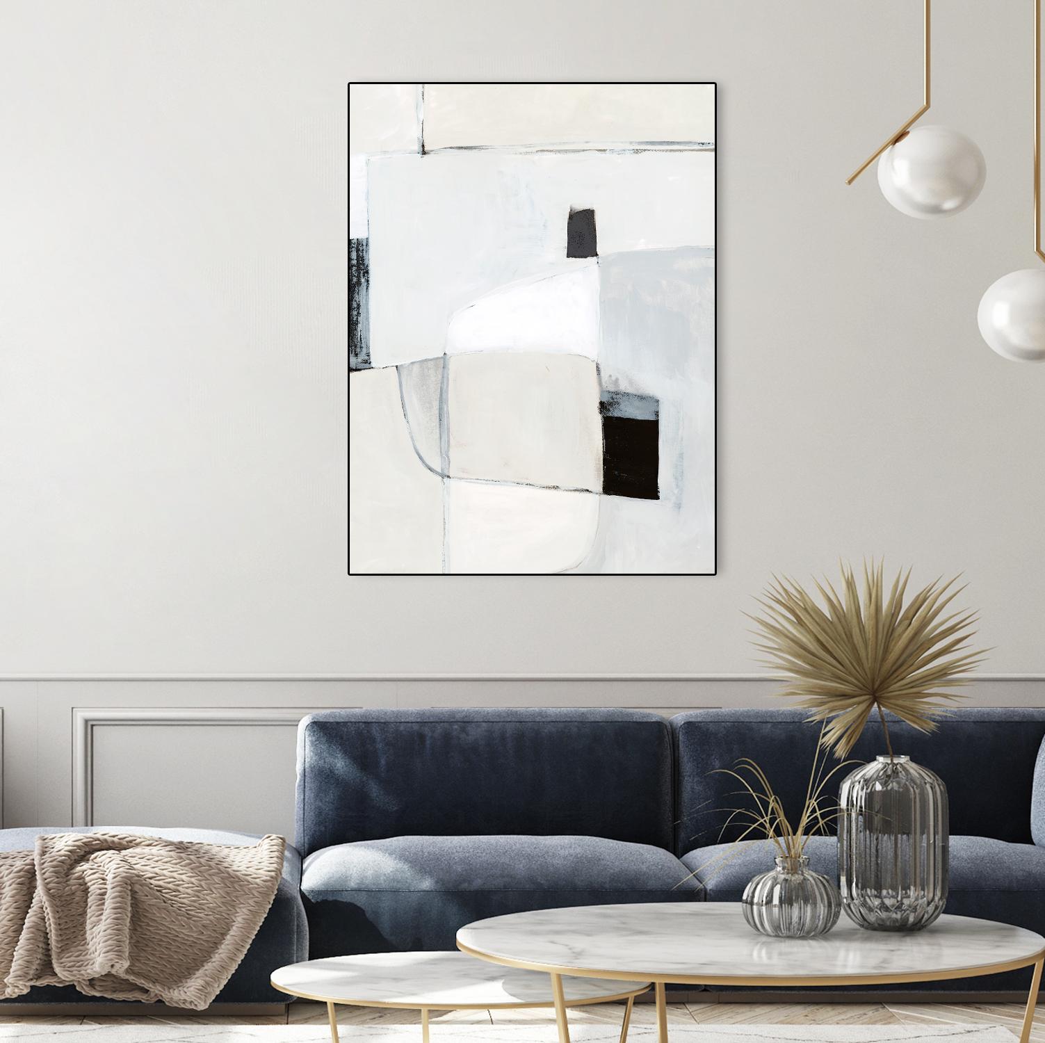 Soft Spoken II by Victoria Barnes on GIANT ART - white abstract abstract