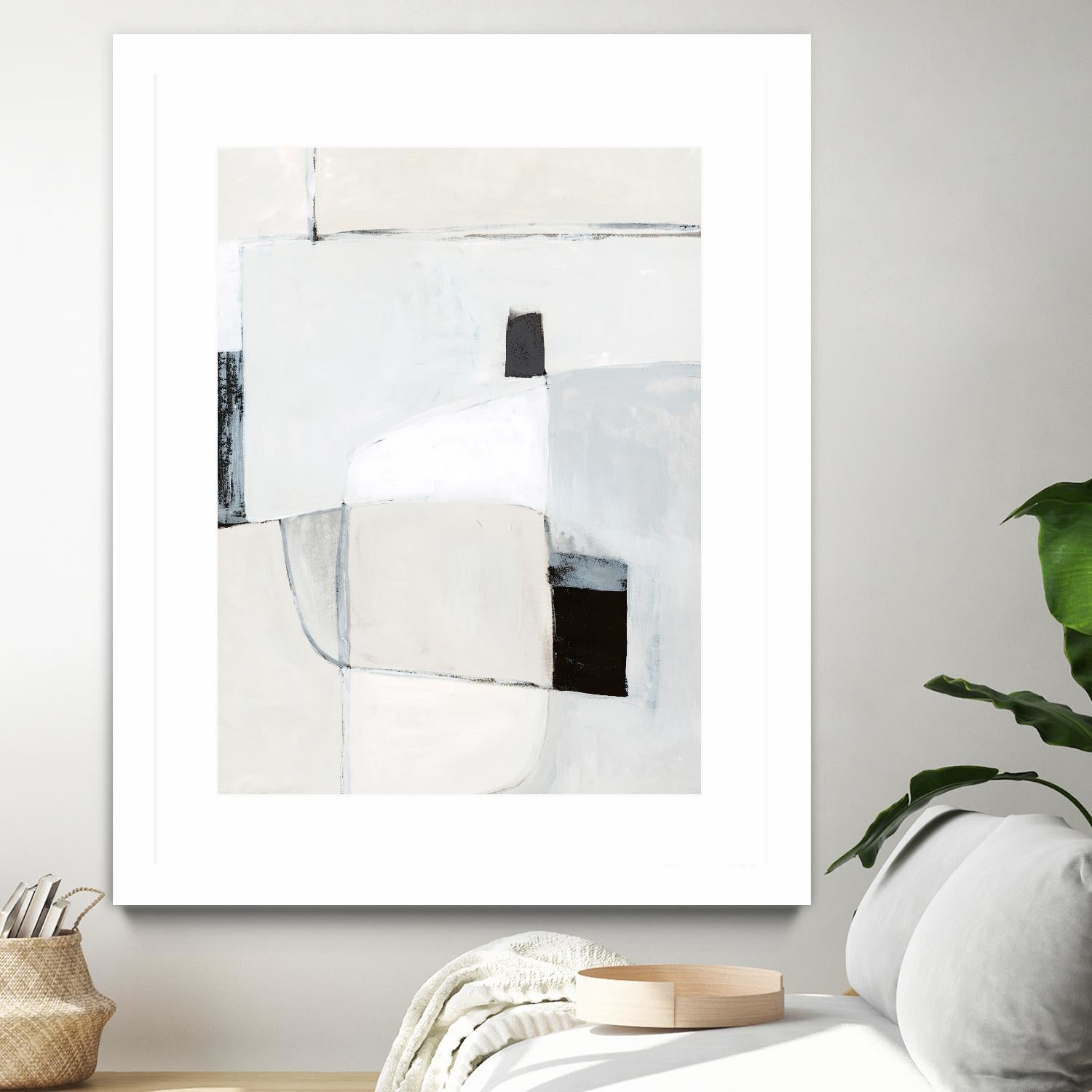 Soft Spoken II by Victoria Barnes on GIANT ART - white abstract abstract