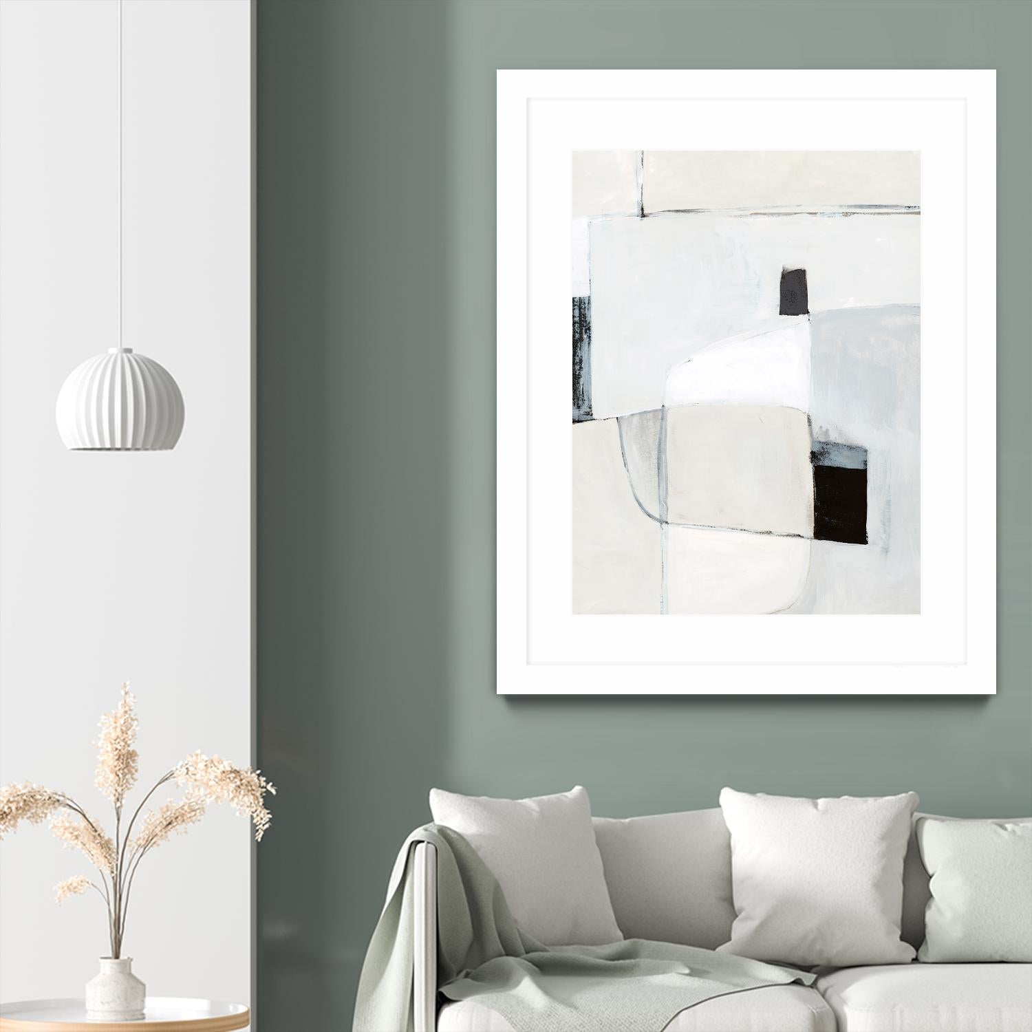 Soft Spoken II by Victoria Barnes on GIANT ART - white abstract abstract