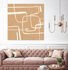 Wayfinder I by Victoria Barnes on GIANT ART - beige abstract abstract