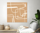 Wayfinder I by Victoria Barnes on GIANT ART - beige abstract abstract