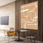 Wayfinder I by Victoria Barnes on GIANT ART - beige abstract abstract