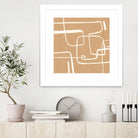 Wayfinder I by Victoria Barnes on GIANT ART - beige abstract abstract