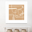 Wayfinder I by Victoria Barnes on GIANT ART - beige abstract abstract