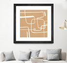 Wayfinder I by Victoria Barnes on GIANT ART - beige abstract abstract