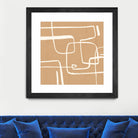 Wayfinder I by Victoria Barnes on GIANT ART - beige abstract abstract