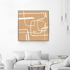 Wayfinder I by Victoria Barnes on GIANT ART - beige abstract abstract