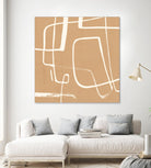 Wayfinder II by Victoria Barnes on GIANT ART - beige abstract abstract