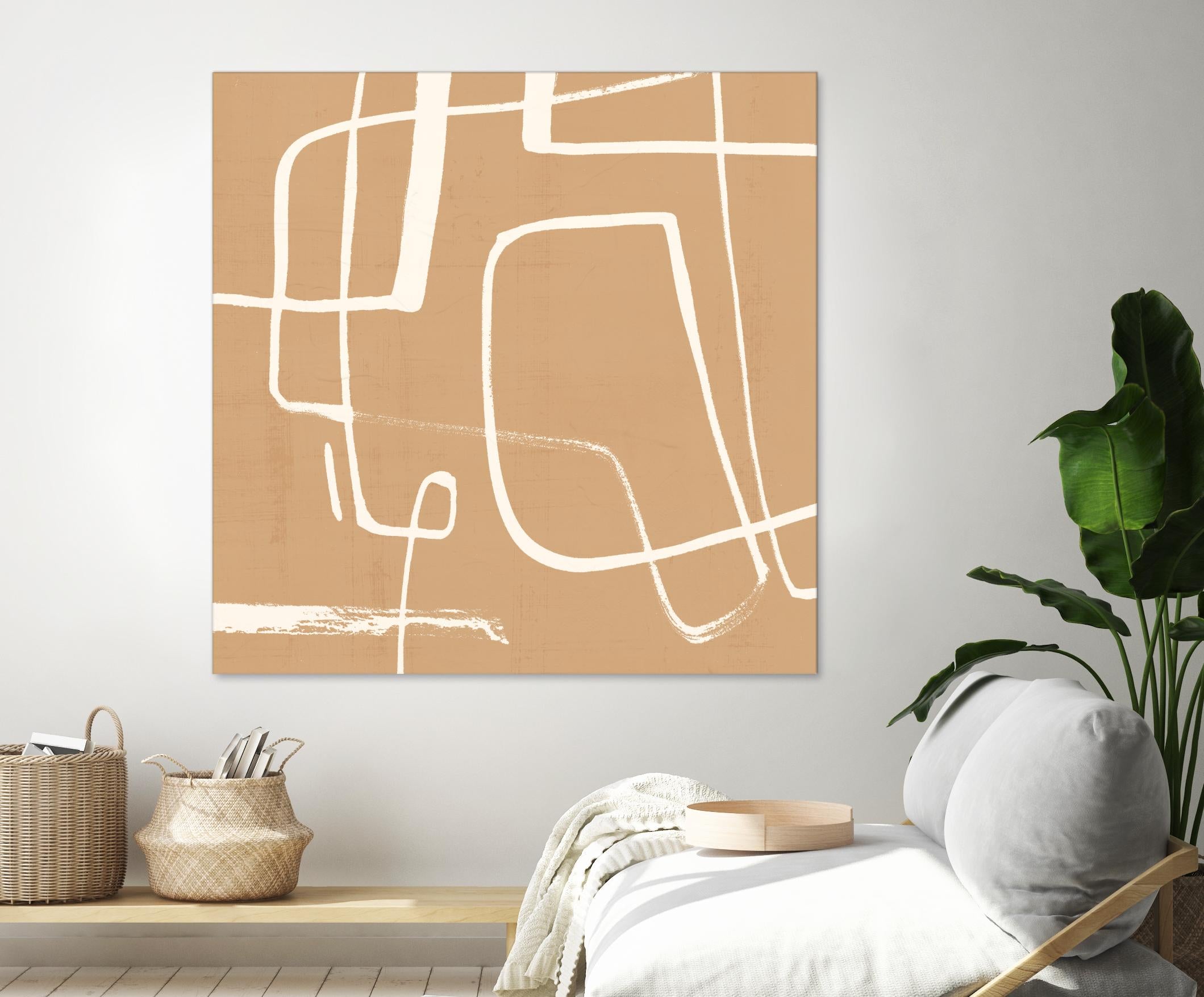 Wayfinder II by Victoria Barnes on GIANT ART - beige abstract abstract