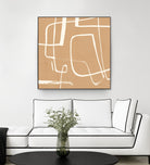 Wayfinder II by Victoria Barnes on GIANT ART - beige abstract abstract