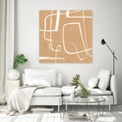 Wayfinder II by Victoria Barnes on GIANT ART - beige abstract abstract
