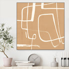 Wayfinder II by Victoria Barnes on GIANT ART - beige abstract abstract