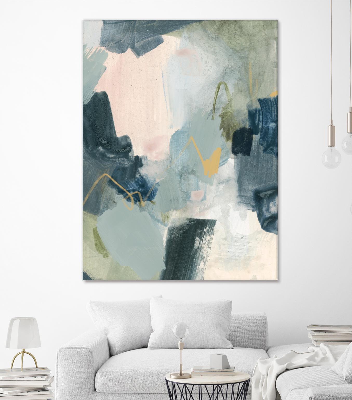 Lago II by Victoria Barnes on GIANT ART - gold abstract abstract