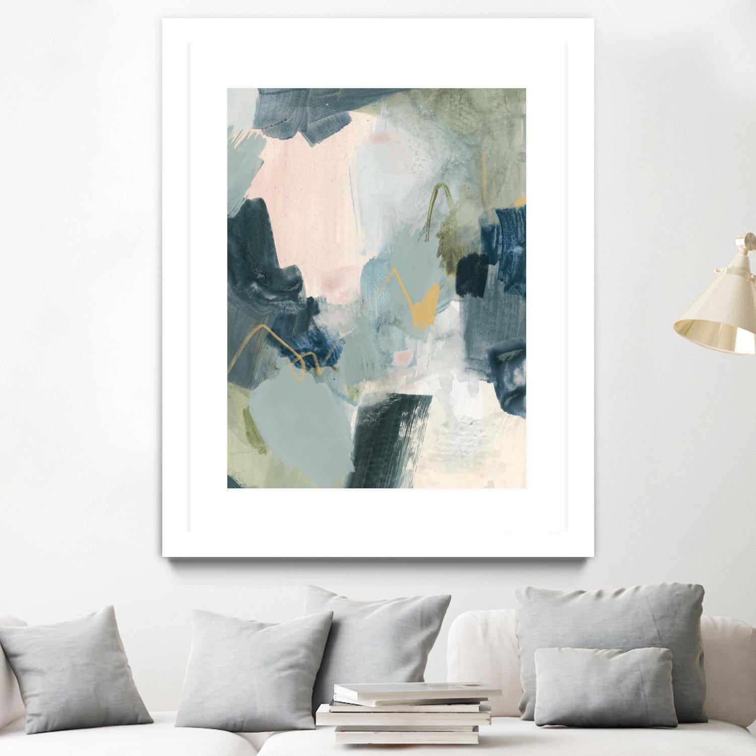 Lago II by Victoria Barnes on GIANT ART - gold abstract abstract